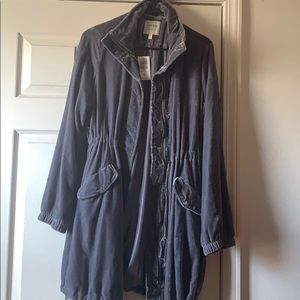 TORRID Velvet anorak Jacket